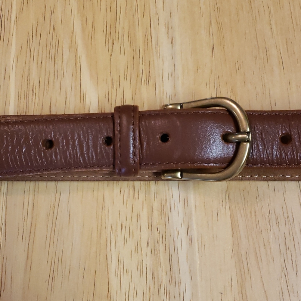 LL Bean Leather Belt